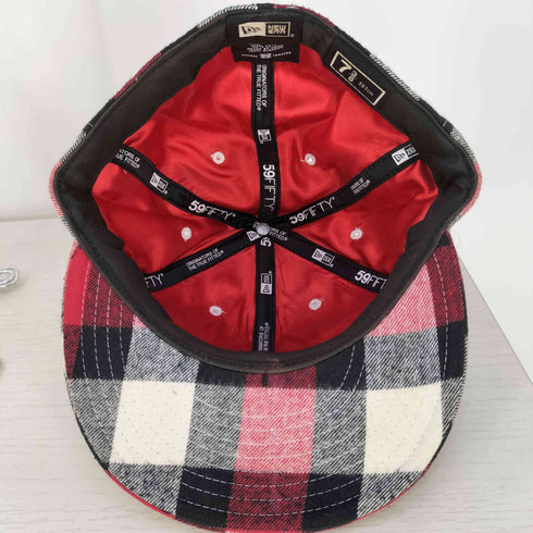 ニューエラ NEW ERA 59FIFTY ロゴ刺繍 6パネルキャップ メンズ 7 3/8