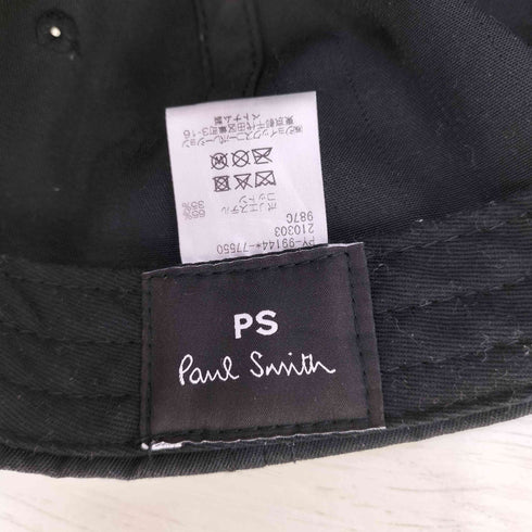 ピーエスポールスミス PS Paul Smith ロゴ刺繍 6パネルキャップ メンズ