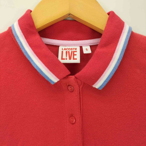 ラコステライブ Lacoste Live ワニ刺繍ロゴ ポロシャツワンピース レディース S