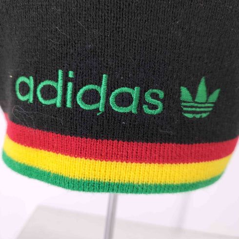 アディダス adidas 00S ビーニー ニット帽 ラスタカラー ラスタファリアンカラー ジャマイカ レゲエ Y2K メンズ ONE SIZE