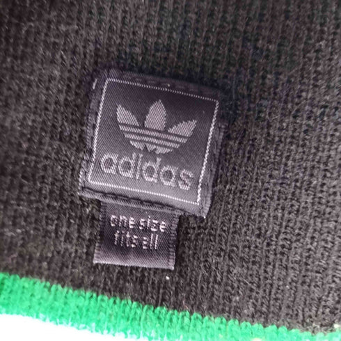 アディダス adidas 00S ビーニー ニット帽 ラスタカラー ラスタファリアンカラー ジャマイカ レゲエ Y2K メンズ ONE SIZE