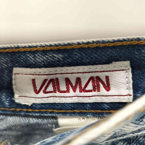 VALMAN ウォッシュド加工 サイドラインスカート レディース