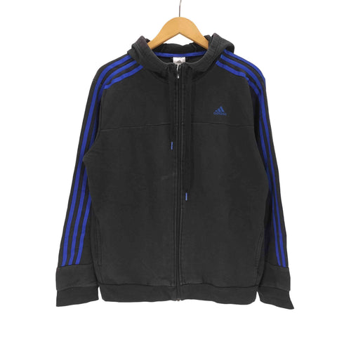 アディダス adidas サイドラインワンポイントジップアップパーカー メンズ import:XL