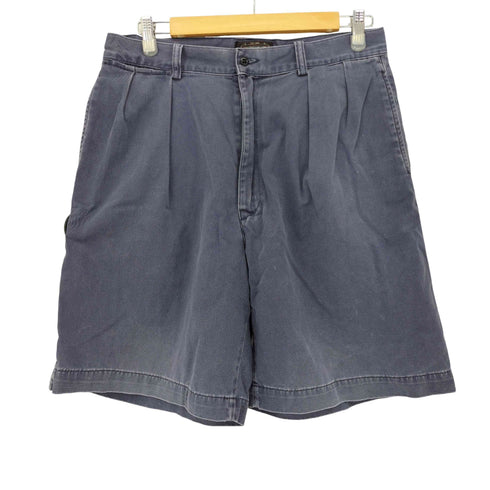 ダブルアールエルラルフローレン RRL RALPH LAUREN 90S 三ツ星タグ 2タック チノショーツ ナス紺 メンズ
