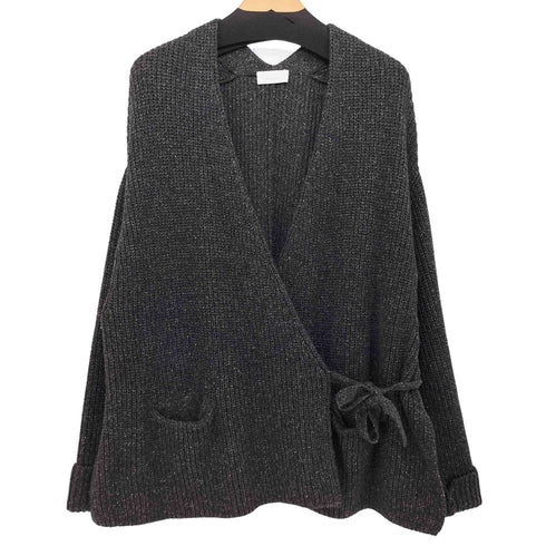 フランネル Phlannel 21AW WOOL SILK NEP WRAP CARDIGAN レディース 1