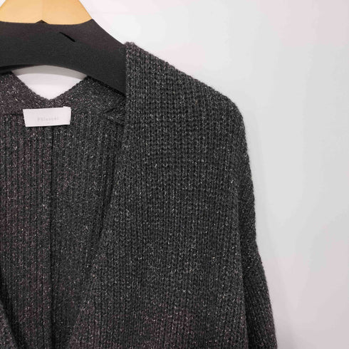 フランネル Phlannel 21AW WOOL SILK NEP WRAP CARDIGAN レディース 1