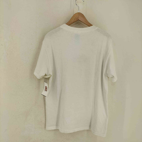ONE'S OWN OPINION USA製 裾袖シングル リッププリント クルーネックTシャツ メンズ import:M
