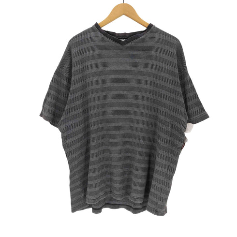 シーケーカルバンクライン ck Calvin Klein old Vネック ボーダーカットソー メンズ JPN:L
