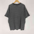 シーケーカルバンクライン ck Calvin Klein old Vネック ボーダーカットソー メンズ JPN:L