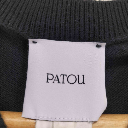 PATOU ジャガード半袖ニット レディース JPN:XS
