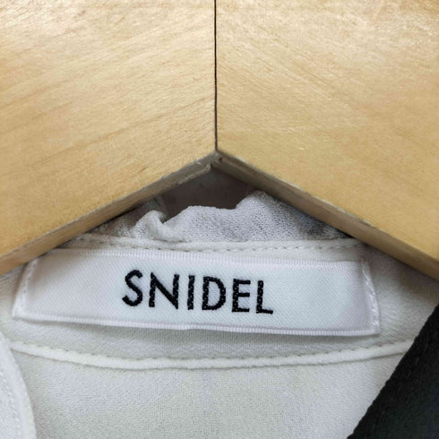 スナイデル snidel ボウタイノースリフリルブラウス レディース ONE SIZE