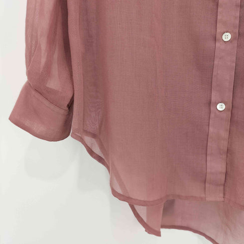 ロペ ROPE ロングスリーブシアーシャツ レディース 38