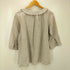 heavenly リネン 丸襟 L/S ブラウス レディース