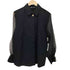 ザラ ZARA コントラストオーガンザ シャツ レディース XS