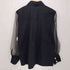 ザラ ZARA コントラストオーガンザ シャツ レディース XS