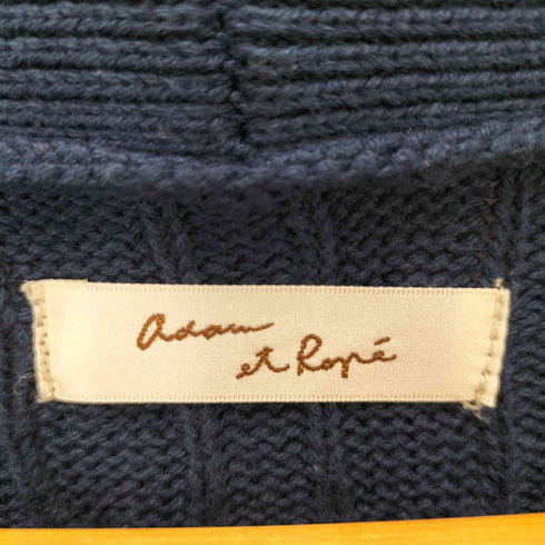 アダムエロペ Adam et Rope ショールカラーニットセーターカーディガン レディース import:M