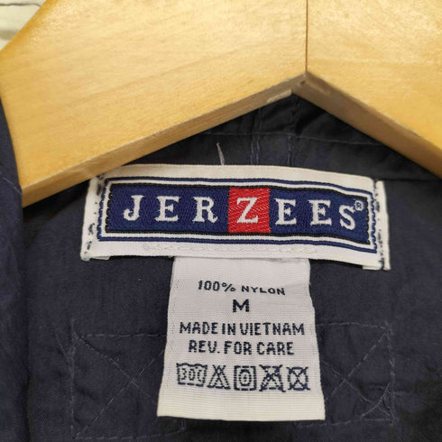 ジャージーズ JERZEES ANGELS HAVEN HORSE RESCUE ロゴ刺繍ナイロンアノラックジャケット メンズ JPN:M