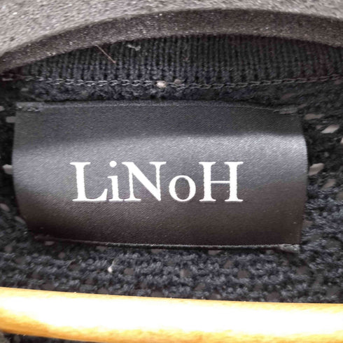 リノー LiNoH メッシュニットシャツジャケット メンズ FREE