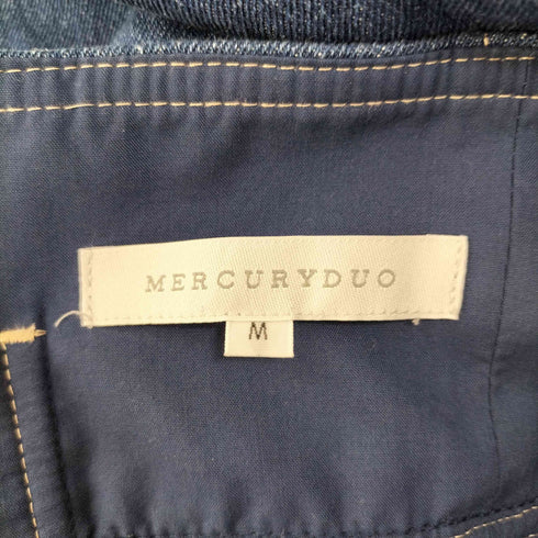 マーキュリーデュオ MERCURYDUO 20AW プリーツ切替デニムマーメイドスカート レディース JPN:M