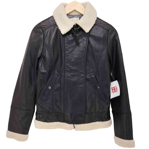 レターバックナンバー LETTER BACK NUMBER ボアムートンジャケット レディース