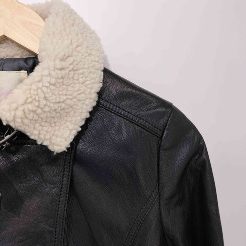 レターバックナンバー LETTER BACK NUMBER ボアムートンジャケット レディース