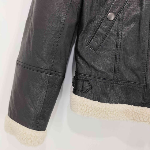 レターバックナンバー LETTER BACK NUMBER ボアムートンジャケット レディース