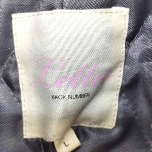 レターバックナンバー LETTER BACK NUMBER ボアムートンジャケット レディース