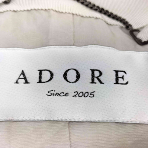 アドーア ADORE ツイードジャケット レディース 38