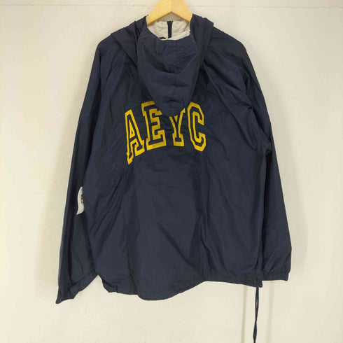 Tni-Mountain SMSU ロゴ刺繍ナイロンアノラックジャケット メンズ JPN:XL