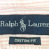 ラルフローレン RALPH LAUREN CUSTOM FIT ポニー刺繍 ストライプ ボタンダウンシャツ メンズ import:XL