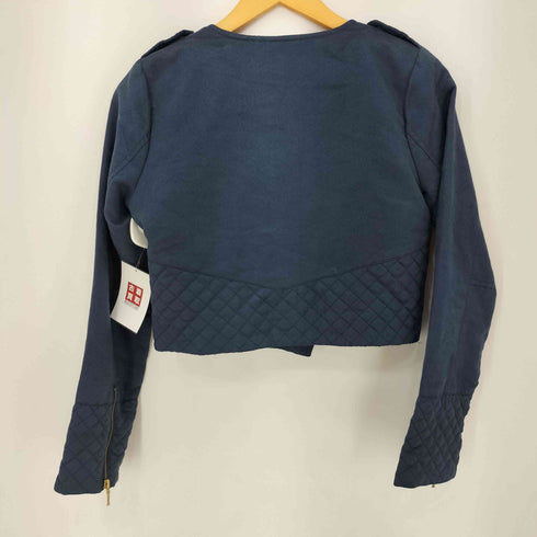 ミッシュマッシュ MISCH MASCH キルティング切替クロップドライダースジャケット レディース JPN:M