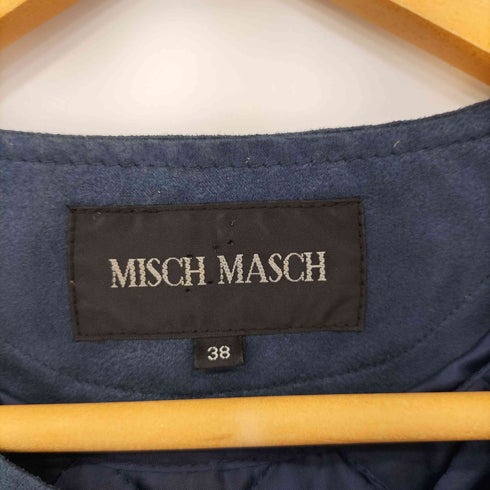 ミッシュマッシュ MISCH MASCH キルティング切替クロップドライダースジャケット レディース JPN:M