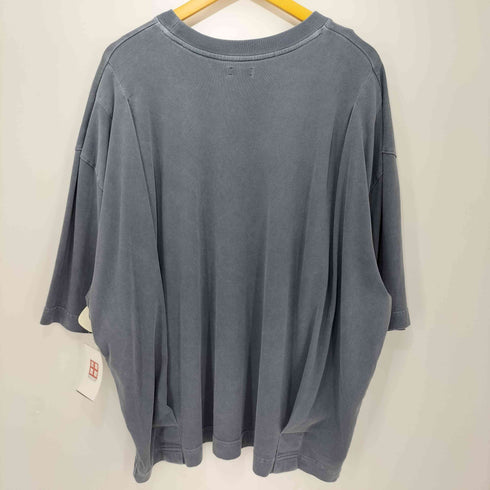 ウィリーチャバリア WILLY CHAVARRIA オーバーサイズエイジングクルーネックTシャツ メンズ
