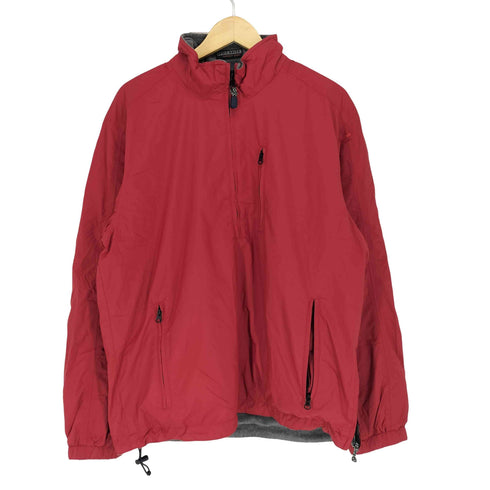 エディーバウアー Eddie Bauer リバーシブルナイロン&フリースハーフジップジャケット メンズ JPN:M
