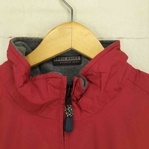 エディーバウアー Eddie Bauer リバーシブルナイロン&フリースハーフジップジャケット メンズ JPN:M