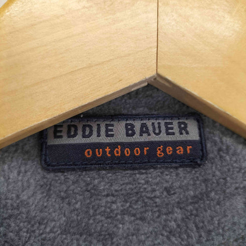 エディーバウアー Eddie Bauer リバーシブルナイロン&フリースハーフジップジャケット メンズ JPN:M