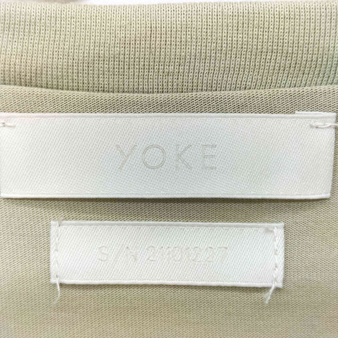 ヨーク YOKE OVERSIZED INSIDE-OUT T-SHIRT メンズ 2