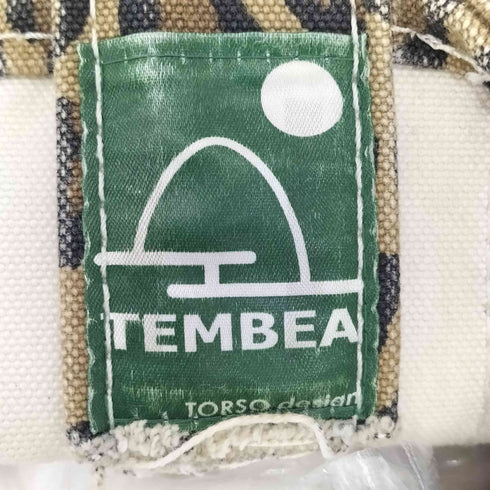 テンベアー TEMBEA レオパードバゲットトート レディース