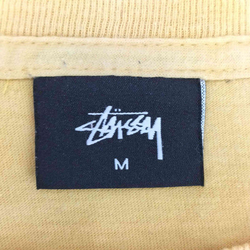 ステューシー Stussy 刺繍 SSリンク ロゴ クルーネック S/S Tシャツ メンズ import:M