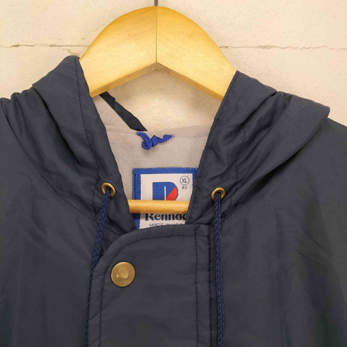 レノック RENNOC USA製 ロゴ刺繍ナイロンロングジャケット メンズ JPN:XL