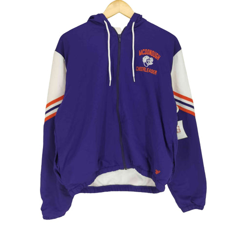 VARSITY SPIRIT MCDONOUGH ロゴ刺繍ジップジャケット レディース JPN:S