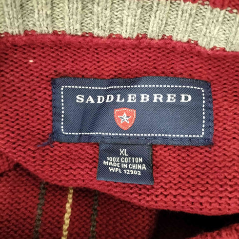 SADDLEBRED コットンニット メンズ JPN:XL