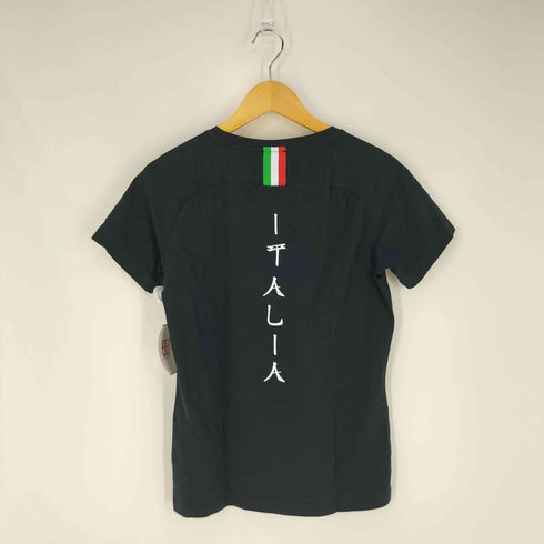 エンポリオアルマーニイーエーセブン EMPORIO ARMANI EA7 ロゴプリント チーム Tシャツ レディース import:M