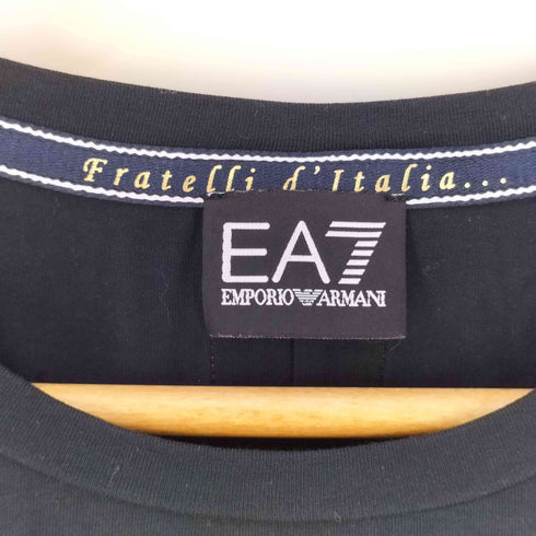 エンポリオアルマーニイーエーセブン EMPORIO ARMANI EA7 ロゴプリント チーム Tシャツ レディース import:M