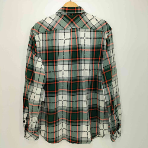 ディーゼル DIESEL 20SS MILLER-A チェック ONLY THE BRAVE チェックシャツ メンズ import:XL