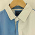 ハケットロンドン hackett london バイカラー 切替 S/S プルオーバー シャツ メンズ import:L