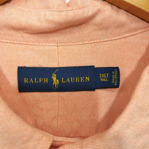 ラルフローレン RALPH LAUREN 3XLT TALL ポニー刺繍 ボタンダウンシャツ メンズ 3XL