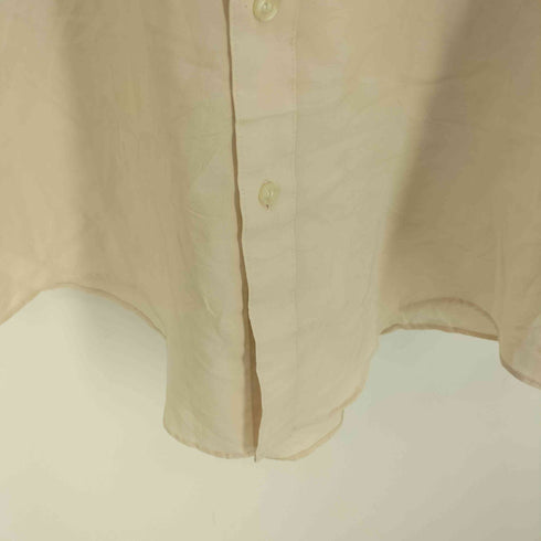 ヴァンヒューゼン VAN HEUSEN 80-90S SUPER SILK 襟芯 レギュラーカラー シャツ メンズ 16 1/2