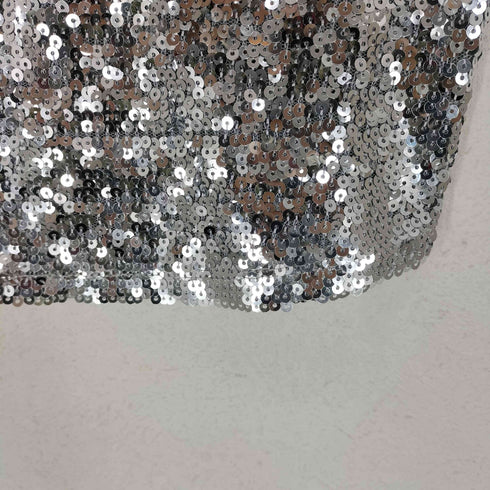 ザラ ZARA スパンコール装飾切替タンクトップ レディース M