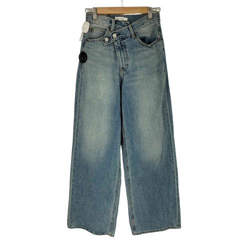 マウジー moussy 24SS CROSS WAIST WIDE STRAIGHT レディース JPN:1
